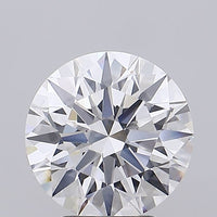 Affordable 3.40 CT Round Shape E Color VS1 Clarity Lab grown Diamond For Ring