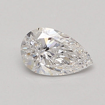 Luxurious 0.59 CT Pear Shape D Color SI1 Clarity Lab Grown Diamond For the One Glance