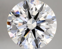 Bright 5.05 CT Round Shape D Color VS1 Clarity Moissanite Diamond For Custom Ring