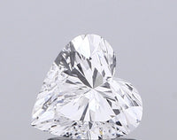 Perfect D Color 1.00 CT Heart Shape VS1 Clarity Lab grown Diamond For Party Ring