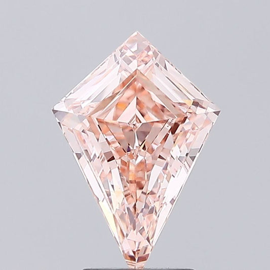 Ultimate 2.14 CT Antique Shape Fancy Intense Pink Color VVS2 Clarity Moissanite Diamond For Special one Ring