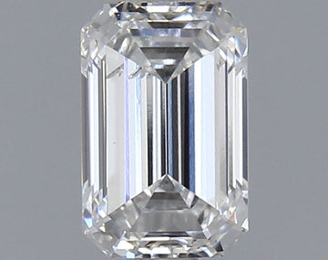 Bright 1.03 CT Emerald Shape E Color SI1 Clarity Lab grown Diamond For Someone Ring