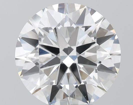 Experience 5.50 CT Round Shape E Color VS1 Clarity Lab grown Diamond For Someone Ring