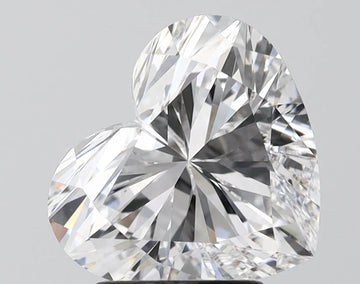 Beautiful Of 3.21 CT Heart Shape D Color VS1 Clarity Moissanite Diamond For Quite Days