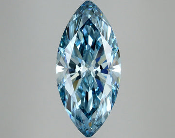 Designer Of 3.87 CT Marquise Shape Fancy Vivid Blue Color VS2 Clarity Lab Grown Diamond For True North