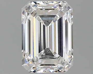 Luxury Of 1.58 CT Emerald Shape D Color VS1 Clarity Moissanite Diamond For Sweet Air
