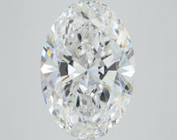 Great 6.06 CT Oval Shape D Color VS1 Clarity Lab Grown Diamond For Wedding Ring