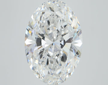 Great 6.06 CT Oval Shape D Color VS1 Clarity Lab Grown Diamond For Wedding Ring