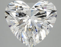 Shiny Of 4.06 CT Heart Shape D Color VS1 Clarity Lab Grown Diamond For propose Ring