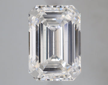 Ultimate 3.56 CT Emerald Shape F Color SI1 Clarity Lab grown Diamond For Propose Ring