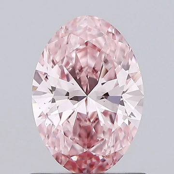 Classic Of 0.90 CT Oval Shape Fancy Intense Pink Color VS2 Clarity Moissanite Diamond For Sweet air