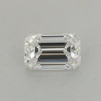 Designer Of 0.45 CT Emerald Shape D Color VS1 Clarity Lab Grown Diamond For Soft Touch