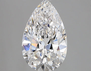 Designer 2.16 CT Pear Shape D Color VS1 Clarity Moissanite Diamond For Propose Ring