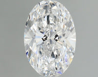 Sparkling 0.66 CT Oval Shape D Color VS1 Clarity Lab Grown Diamond For Anniversary Ring