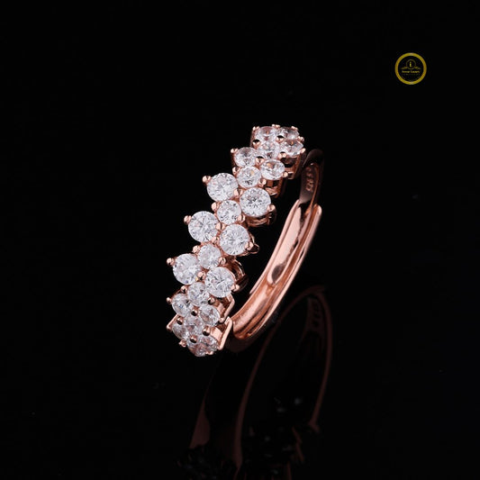 VVS Grade 925 Silver Wedding Band Timeless Elegance for Brides by Ivevar