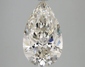 Ultimate 3.78 CT Pear Shape H Color VS1 Clarity Lab grown Diamond For Propose Ring