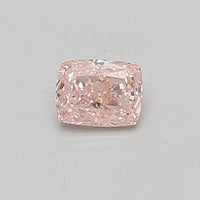 Bright 0.33 CT Cushion Shape Fancy Pink Color VVS2 Clarity Moissanite Diamond For Only Always