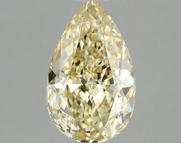 Premium 1.55 CT Pear Shape Fancy Yellow Color VS1 Clarity Moissanite Diamond For That Day