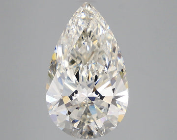 Designer 3.81 CT Pear Shape I Color VS1 Clarity Lab grown Diamond For Someone Ring