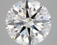 Top Quality 5.17 CT Round Shape D Color VS1 Clarity Moissanite Diamond For Custom Ring