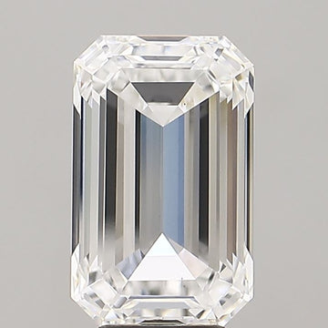 Beautiful 7.05 CT Emerald Shape D Color VS1 Clarity Lab grown Diamond For Birthday Ring
