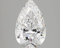 Fantastic 2.17 CT Pear Shape D Color VS1 Clarity Moissanite Diamond For Someone Ring