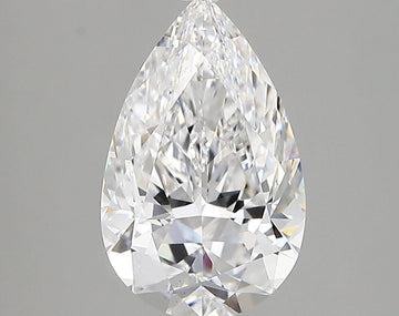 Fantastic 2.17 CT Pear Shape D Color VS1 Clarity Moissanite Diamond For Someone Ring