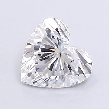 Fantastic Of 0.67 CT Heart Shape D Color VS1 Clarity Lab Grown Diamond For True Grace