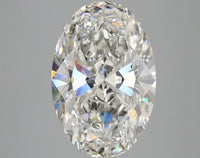 Bold Beauty 4.12 CT Oval Shape G Color SI1 Clarity Moissanite Diamond For Gift Ring