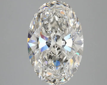 Bold Beauty 4.12 CT Oval Shape G Color SI1 Clarity Moissanite Diamond For Gift Ring