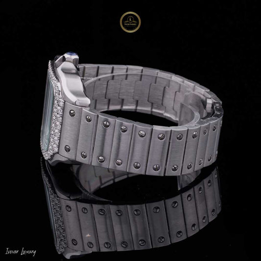 Full Iced Out Lab Grown Diamond Watch Luxury Timepiece by Ivevar