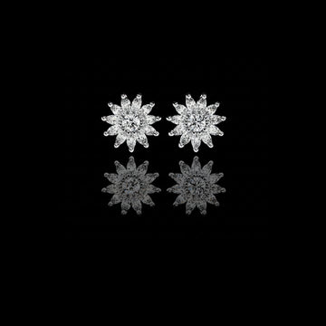 0.99 CT Tiny Marquise Cut Lab Grown Diamond Earrings for Sensitive Ears Hypoallergenic & Nickel Free