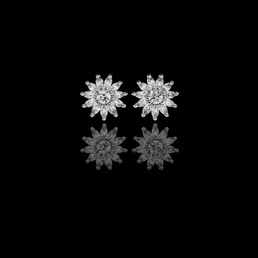 0.99 CT Tiny Marquise Cut Moissanite Diamond Earrings for Sensitive Ears Hypoallergenic & Nickel Free