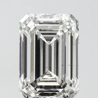 Ultimate 1.70 CT Emerald Shape G Color VS2 Clarity Moissanite Diamond For Propose Ring