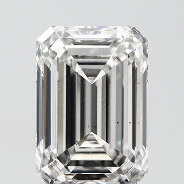 Ultimate 1.70 CT Emerald Shape G Color VS2 Clarity Moissanite Diamond For Propose Ring