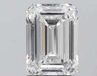 Designer Of 2.06 CT Emerald Shape D Color VS1 Clarity Lab Grown Diamond For Birthday Ring