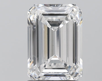 Designer Of 2.06 CT Emerald Shape D Color VS1 Clarity Lab Grown Diamond For Birthday Ring