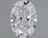 Brilliant 0.67 CT Oval Shape D Color VS1 Clarity Lab Grown Diamond For Birthday Surprise