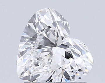 Perfect E Color VVS2 Clarity 1.06 CT Heart Shape Moissanite Diamond For Custom Ring