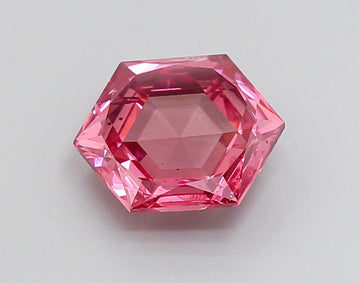 Perfect 1.91 CT Rose Cut Shape Fancy Vivid Pink Color SI1 Clarity Moissanite Diamond For Cocktail Ring