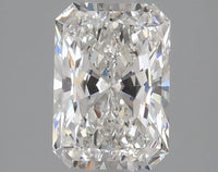 Top Quality 1.88 CT Radiant Shape E Color SI1 Clarity Lab grown Diamond For Deep Ease