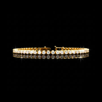 7 TCW Classic Tennis Bracelet with Sparkling Oval Cut Lab Grown Diamond Timeless Elegant Jewelry By Ivevar