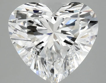 Trendy Of 4.07 CT Heart Shape D Color VS1 Clarity Moissanite Diamond For Someone Special