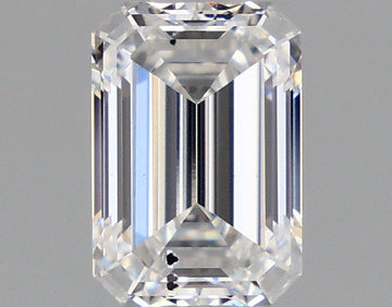 Latest 1.06 CT Emerald Shape E Color SI1 Clarity Lab grown Diamond For Cocktail Ring