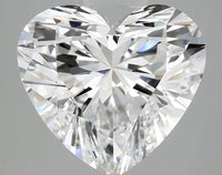 Trendy Of 4.07 CT Heart Shape D Color VS1 Clarity Lab Grown Diamond For Someone Special