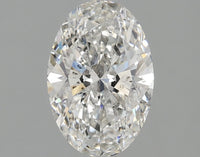 Dazzling F Color 1.22 CT Oval Shape SI1 Clarity Moissanite Diamond For Surprise Ring
