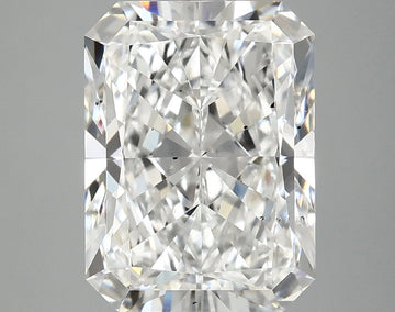 Fine 4.07 CT Radiant Shape E Color SI1 Clarity Lab grown Diamond For Hidden Glow