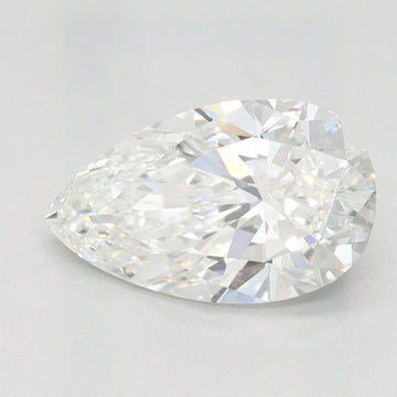 Top Quality 1.06 CT Pear Shape E Color VVS1 Clarity Lab Grown Diamond For Just Us