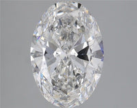 Trendy 3.04 CT Oval Shape E Color SI2 Clarity Lab grown Diamond For Anniversary Ring