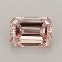 Luxury Of 1.73 CT Emerald Shape Fancy Intense Pink Color VS2 Clarity Moissanite Diamond For New Dawn